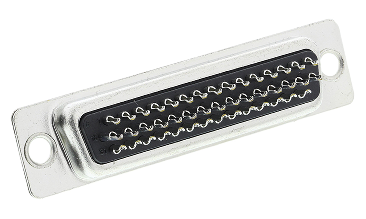 Amphenol Communications Solutions HD 44 Way Panel Mount D-sub Connector Socket