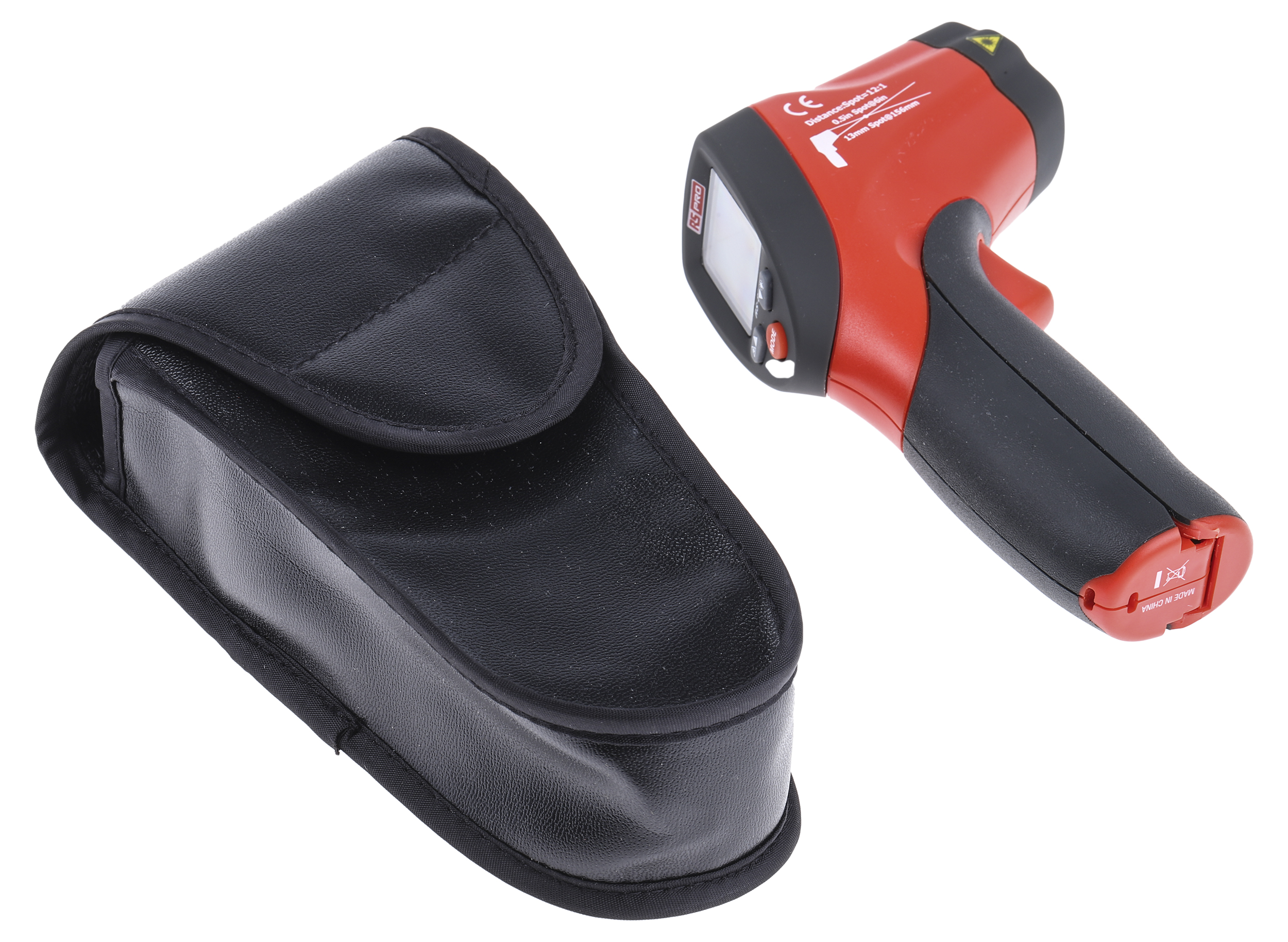 RS PRO 8861 Infrared Thermometer, -50°C Min, +550°C Max, ±1 % Accuracy, °C and °F Measurements