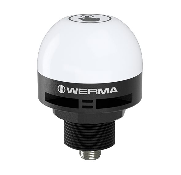 Werma 240 Series Beacon, 24 V, Built-in Mounting, LED Bulb, IP65, IP69K