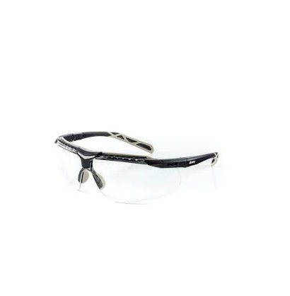 Riley FLUX Anti-Mist UV Safety Spectacles, Grey Polycarbonate Lens