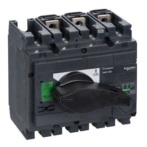 Schneider Electric Fuse Switch Disconnector, 3 Pole, 250A Max Current