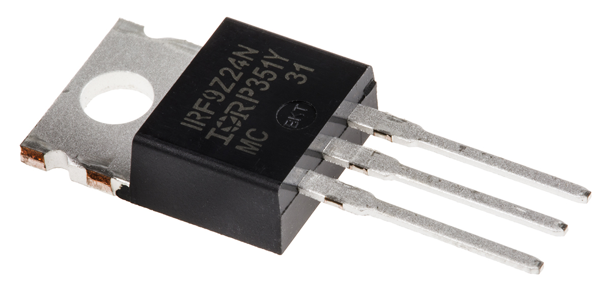 Infineon HEXFET Type P-Channel MOSFET, 12 A, 55 V Enhancement, 3-Pin TO-220 IRF9Z24NPBF