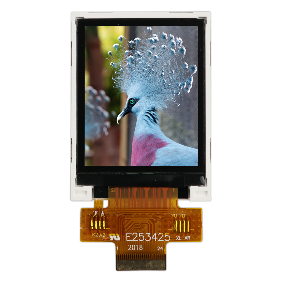 NEWHAVEN DISPLAY INTERNATIONAL NHD-1.8-128160EF-SSXN-F TFT TFT LCD Display, 1.8in, 128 x 160pixels