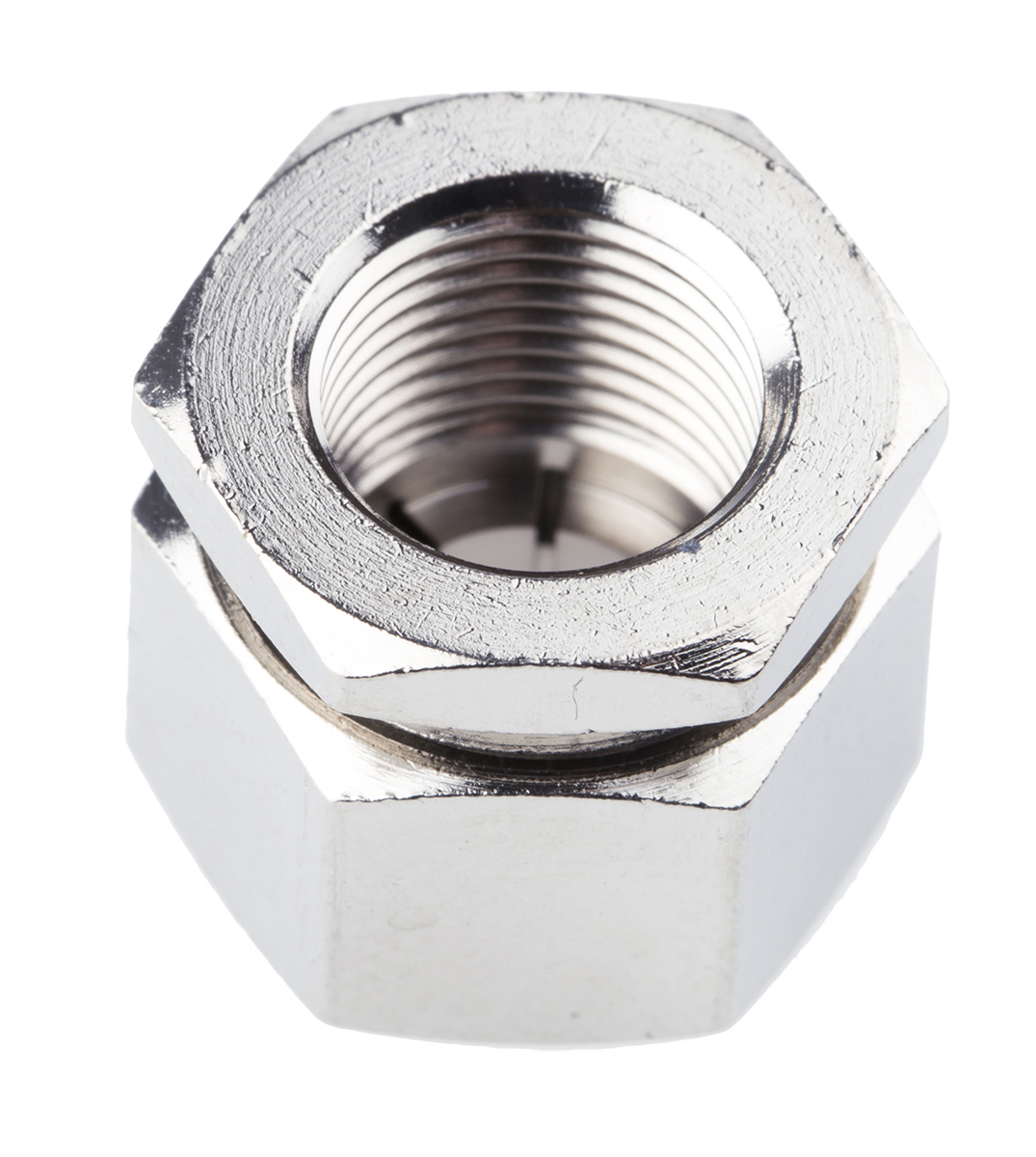 RS PRO Spindle Lock 13.51mm, For Use With 3/8 in Bushes with 32 TPI White-Thread & 1/4 in Shaft