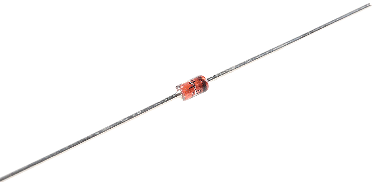 onsemi, 7.5V Zener Diode 5% 1 W Through Hole 2-Pin DO-41