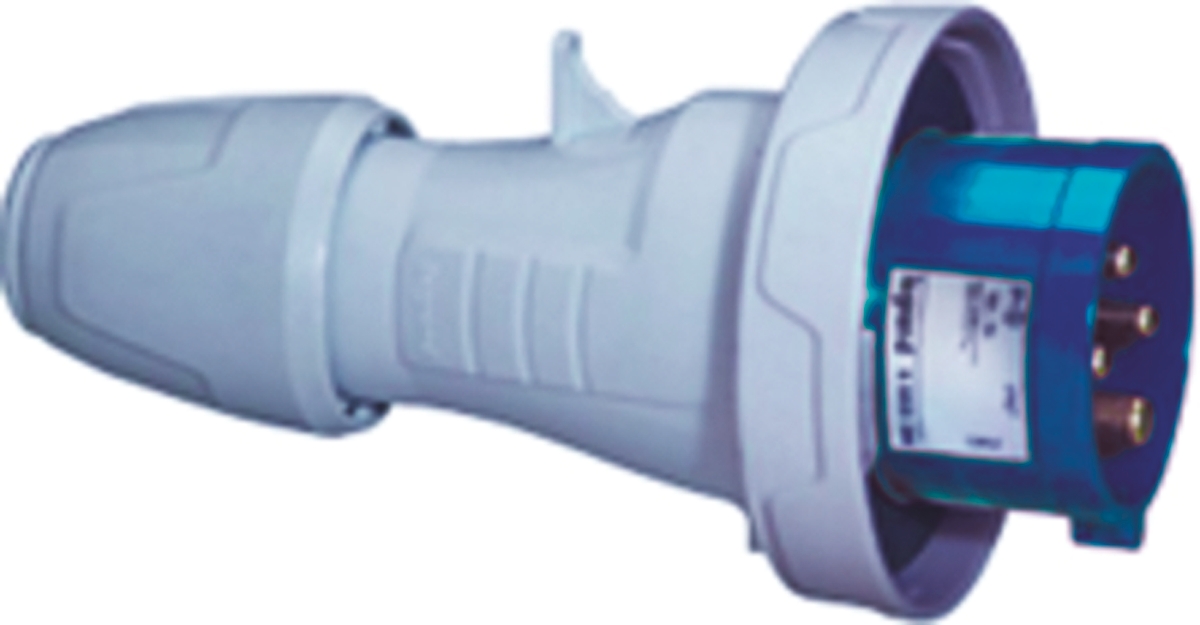 Legrand, P17 Tempra Pro IP66, IP67 Blue Cable Mount 2P + E Industrial Power Plug, Rated At 32A, 230 V