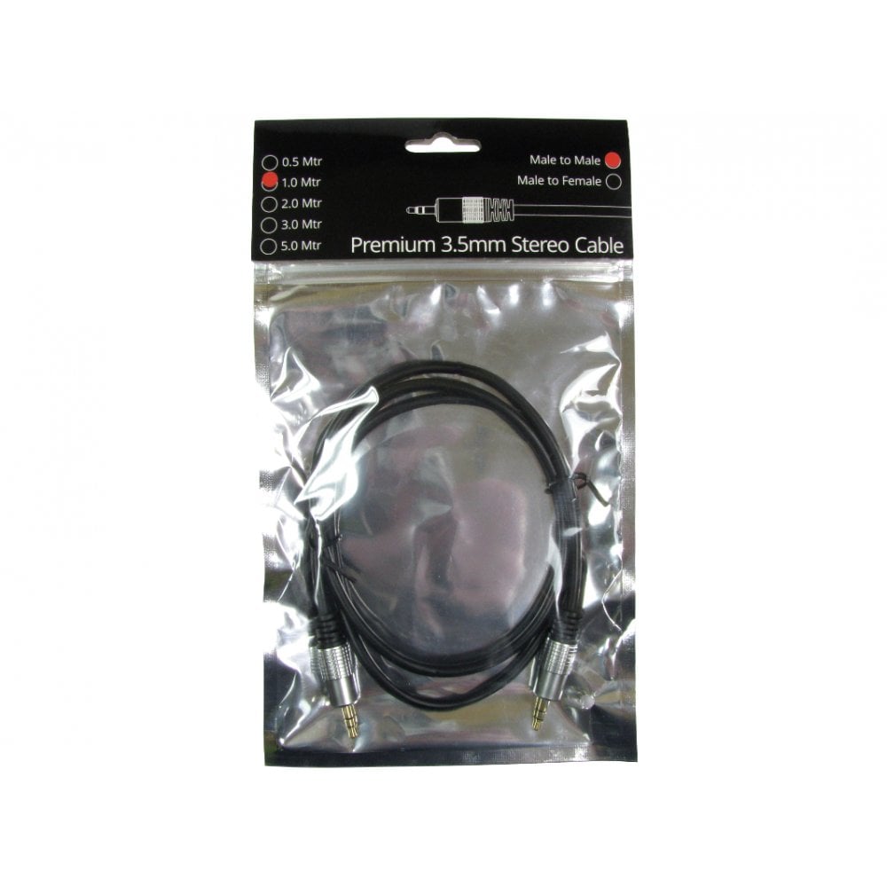 NewLink 3 Core Audio Cable Screened, 10m, Black