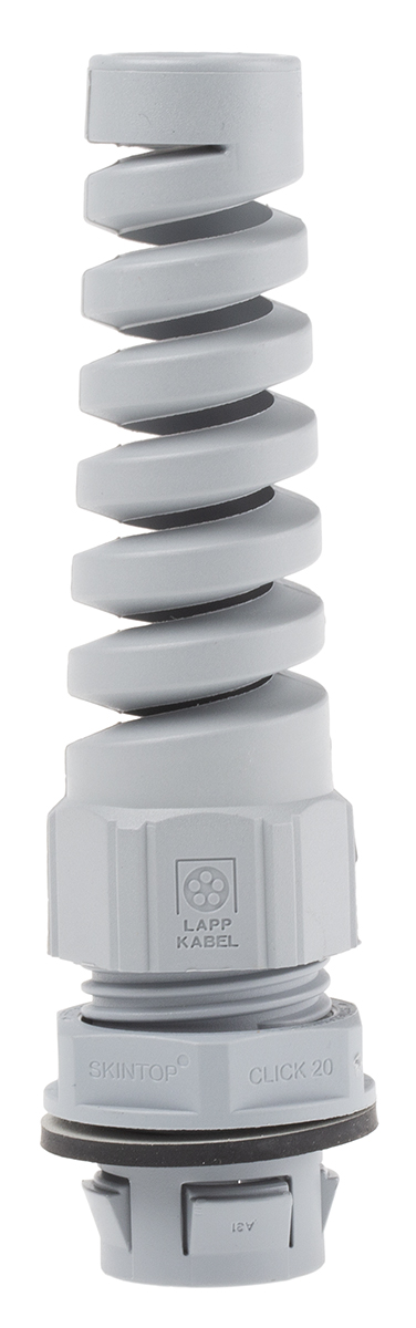 Lapp SKINTOP Series Grey Polyamide Cable Gland, M20 Thread, 7mm min., 13mm max., IP68