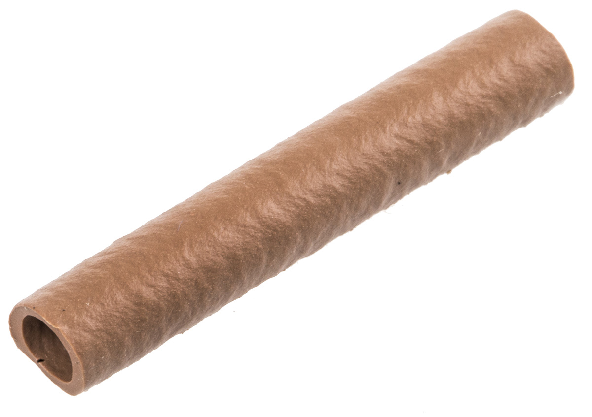 SES Sterling Expandable Neoprene Brown Cable Sleeve, 3mm Diameter, 25mm Length, Helavia Series