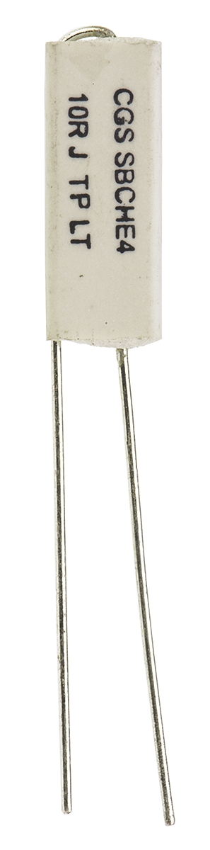 TE Connectivity 10Ω Wire Wound Resistor 4W ±5% SBCHE410RJ
