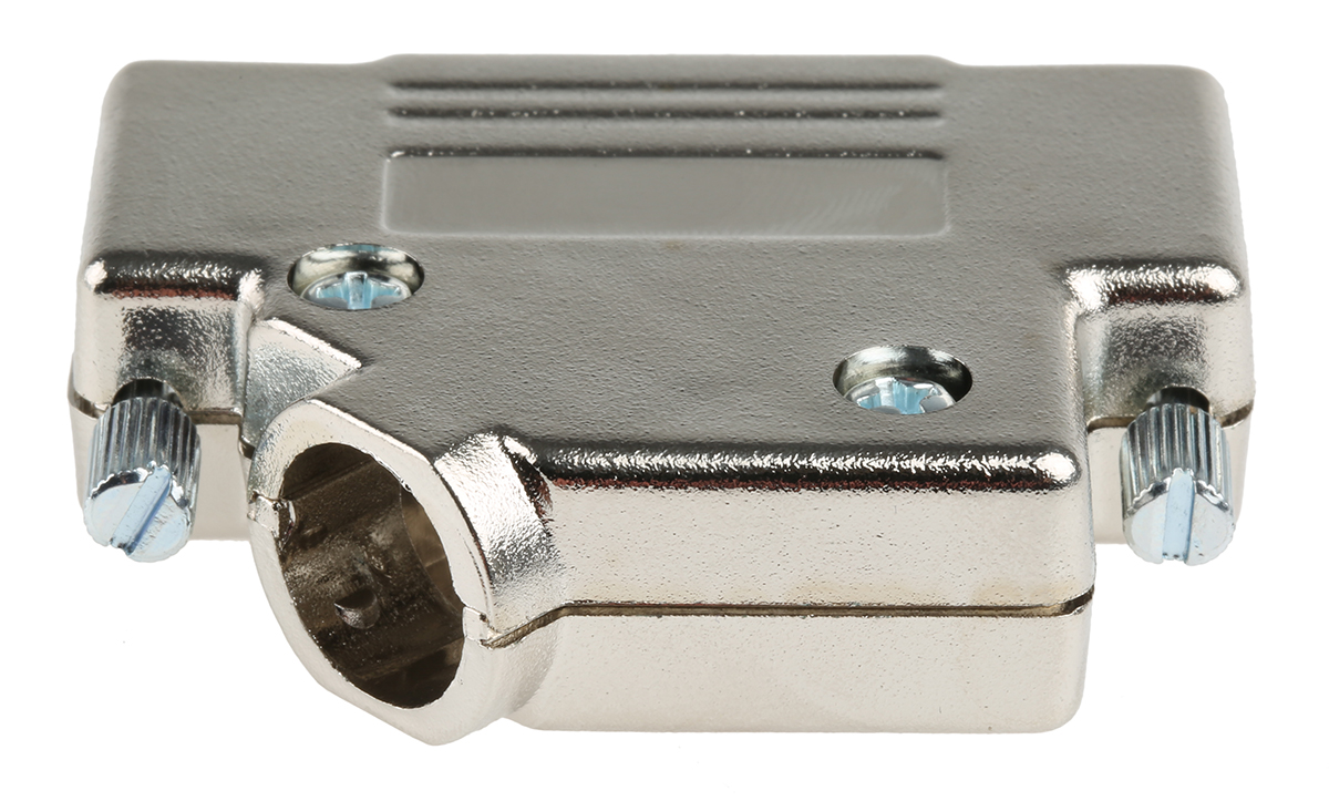 MH Connectors MHD45PK Series ABS Angled D Sub Backshell, 25 Way, Strain Relief