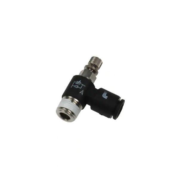 Legris 7665 Series Threaded Flow Regulator, R 1/8 Male Inlet Port x 6mm Tube Outlet Port
