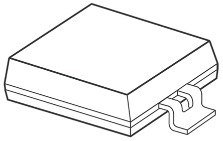 onsemi, QSB34CGR IR Si Photodiode, Surface Mount PLCC 2L