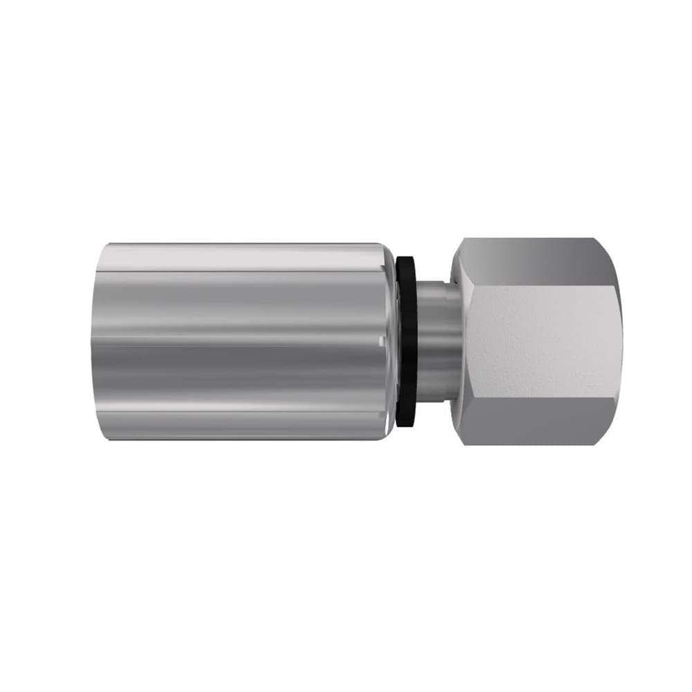 Parker Crimped Hose Fitting 3/8 in Hose to M16 Female, 1CA48-10-6