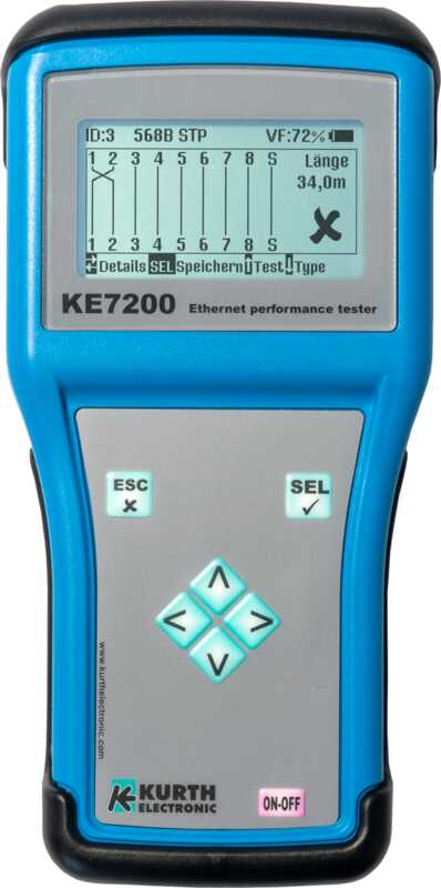 Kurth Electronic GmbH KE7200 Ethernet Tester BNC