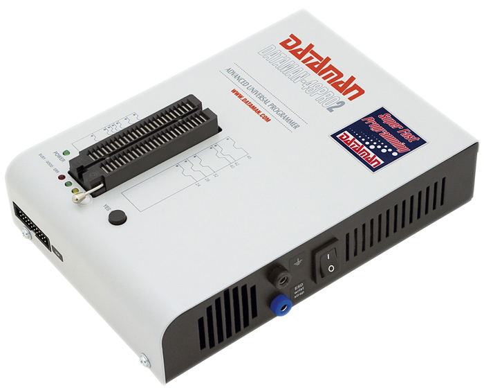 Dataman Dataman 48Pro2, Universal Programmer for EEPROM, eMMC, EPROM, FLASH, MCU/MPU, NAND FLASH, NV Ram, PLD, PROM,