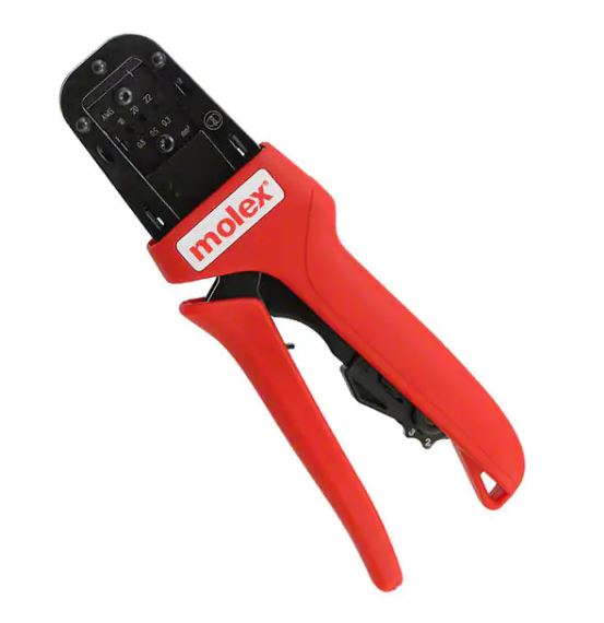 Molex 207129 Hand Ratcheting Crimp Tool for ATA 1.27mm Connectors