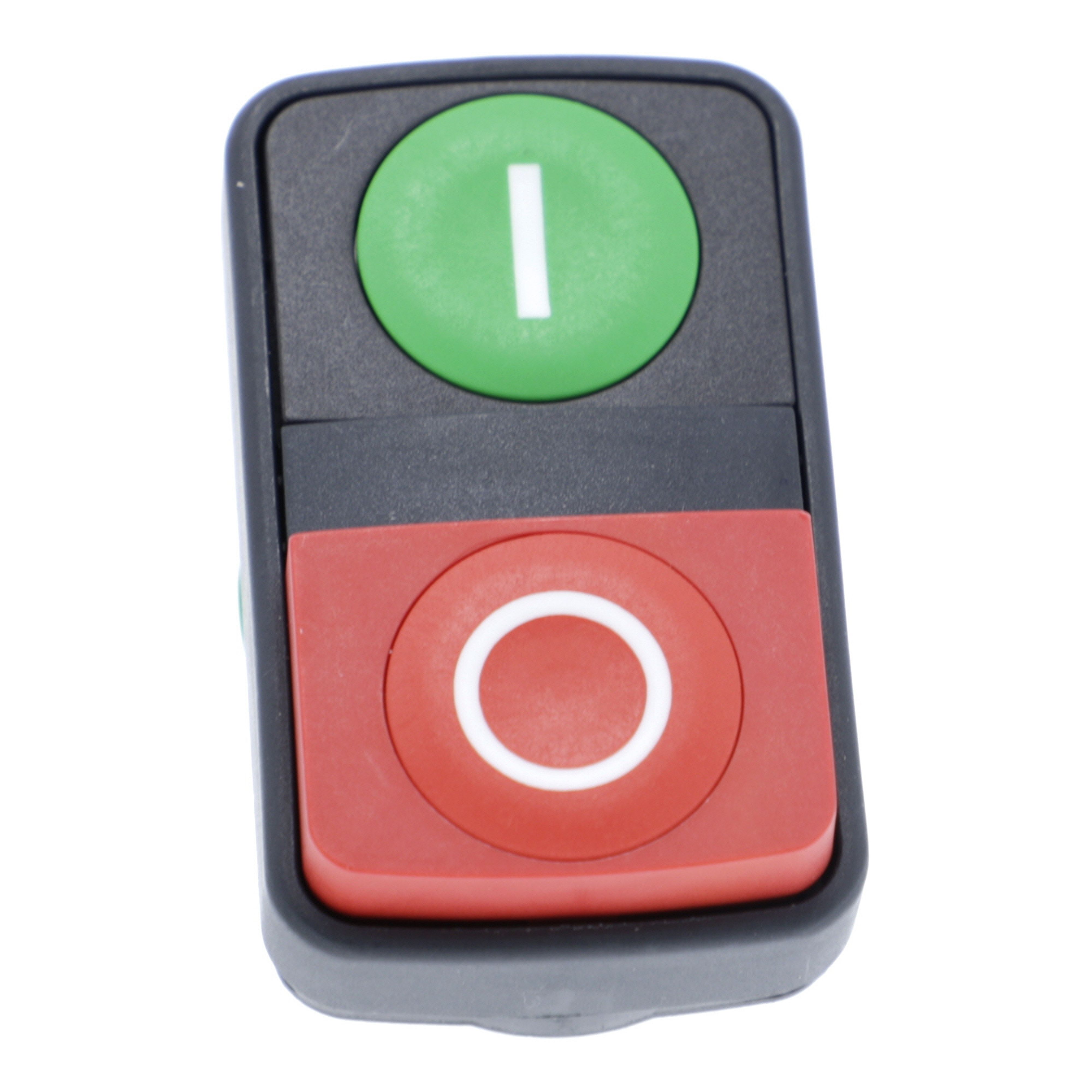 Schneider Electric Harmony XB5 Series Green, Red Spring Return Push Button Head, 22mm Cutout, IP67, IP69K