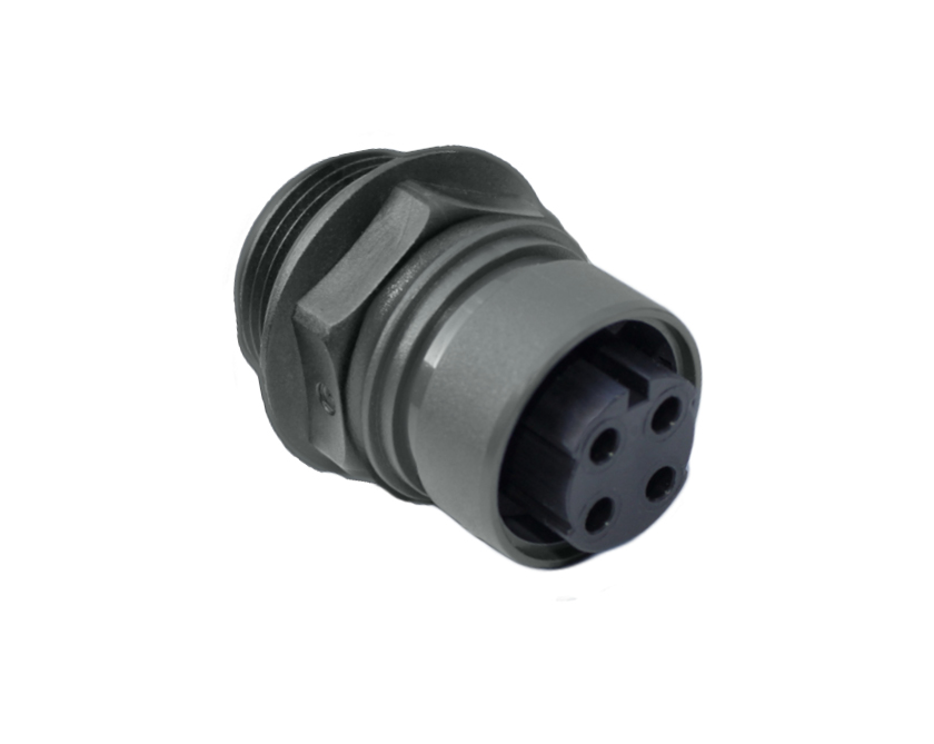Bulgin Circular Connector, 8 Contacts, Panel, M24 Connector, Socket, Female, IP66, IP69K, IP68, 6000 Series