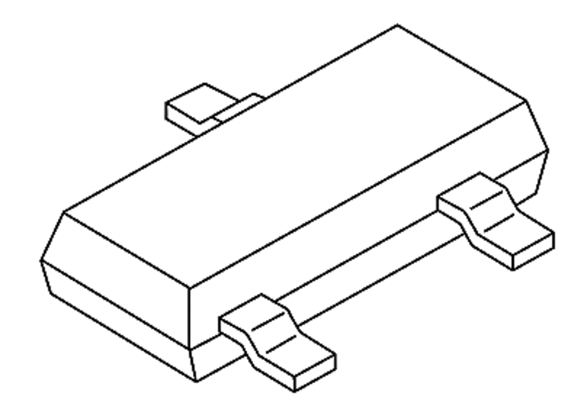 Nexperia BC817-25,235 NPN Transistor, 500 mA, 45 V, 3-Pin TO-236