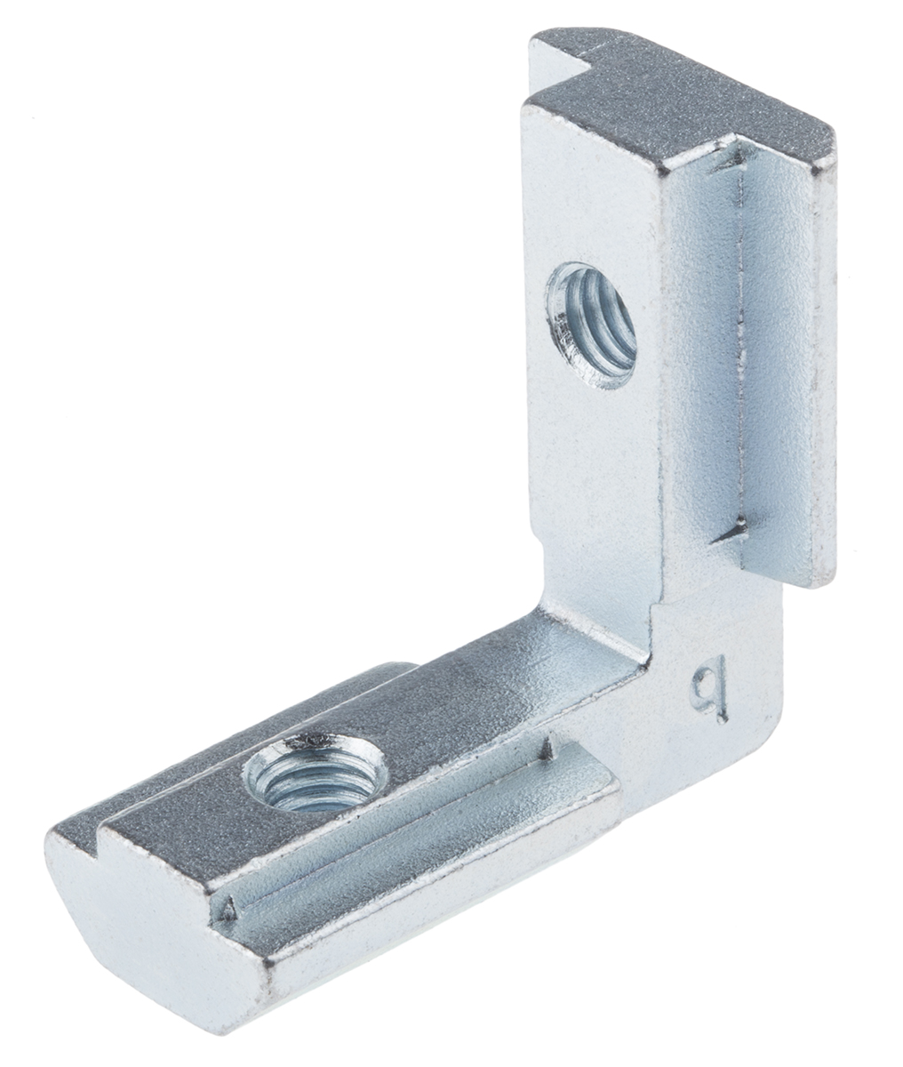 Bosch Rexroth M6 Inner Bracket, Connecting Component, Strut Profile 30 mm, 40 mm, 45 mm, 50 mm, 60 mm, Groove Size 8mm
