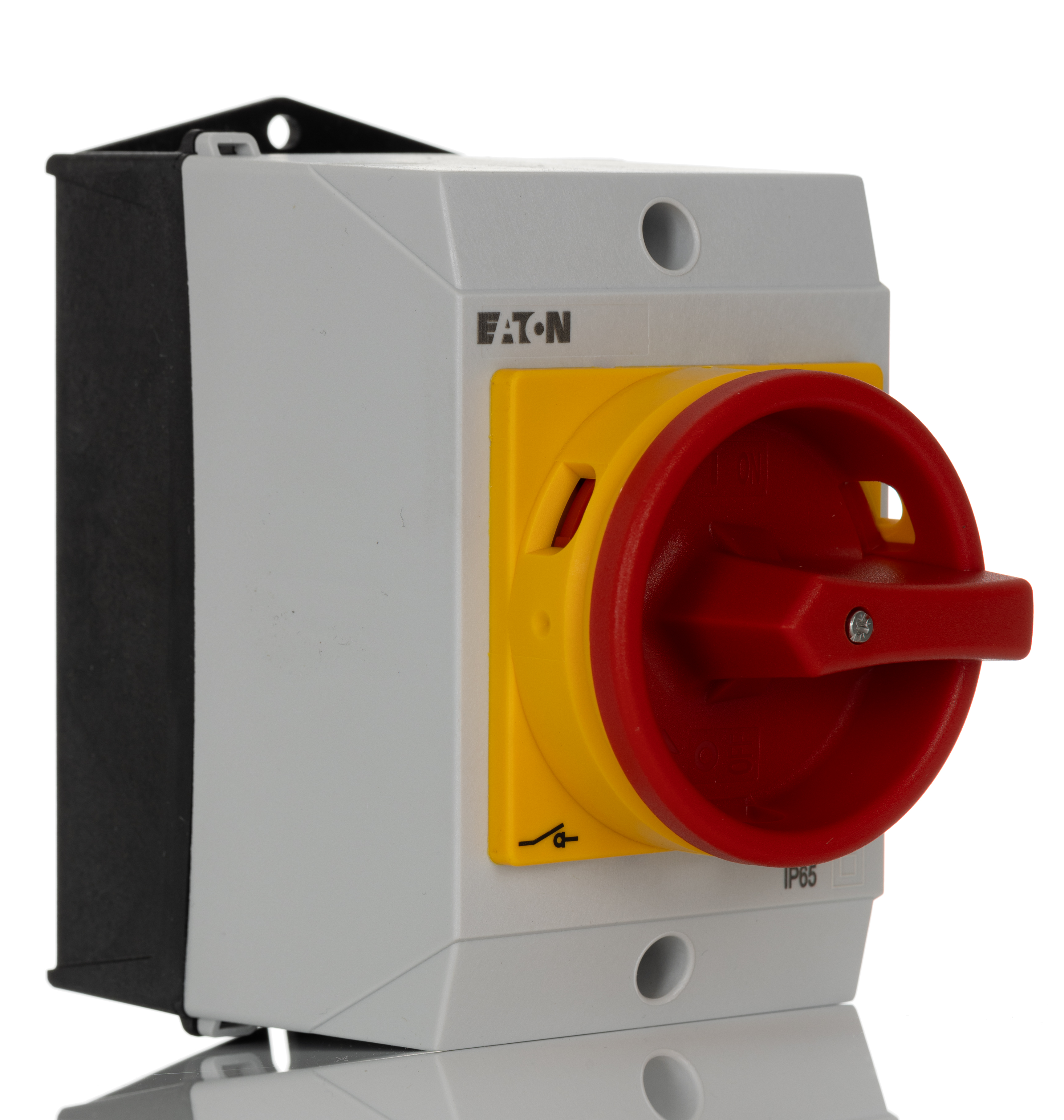 Eaton 3P Pole Surface Mount Isolator Switch - 20A Maximum Current, 6.5kW Power Rating, IP65