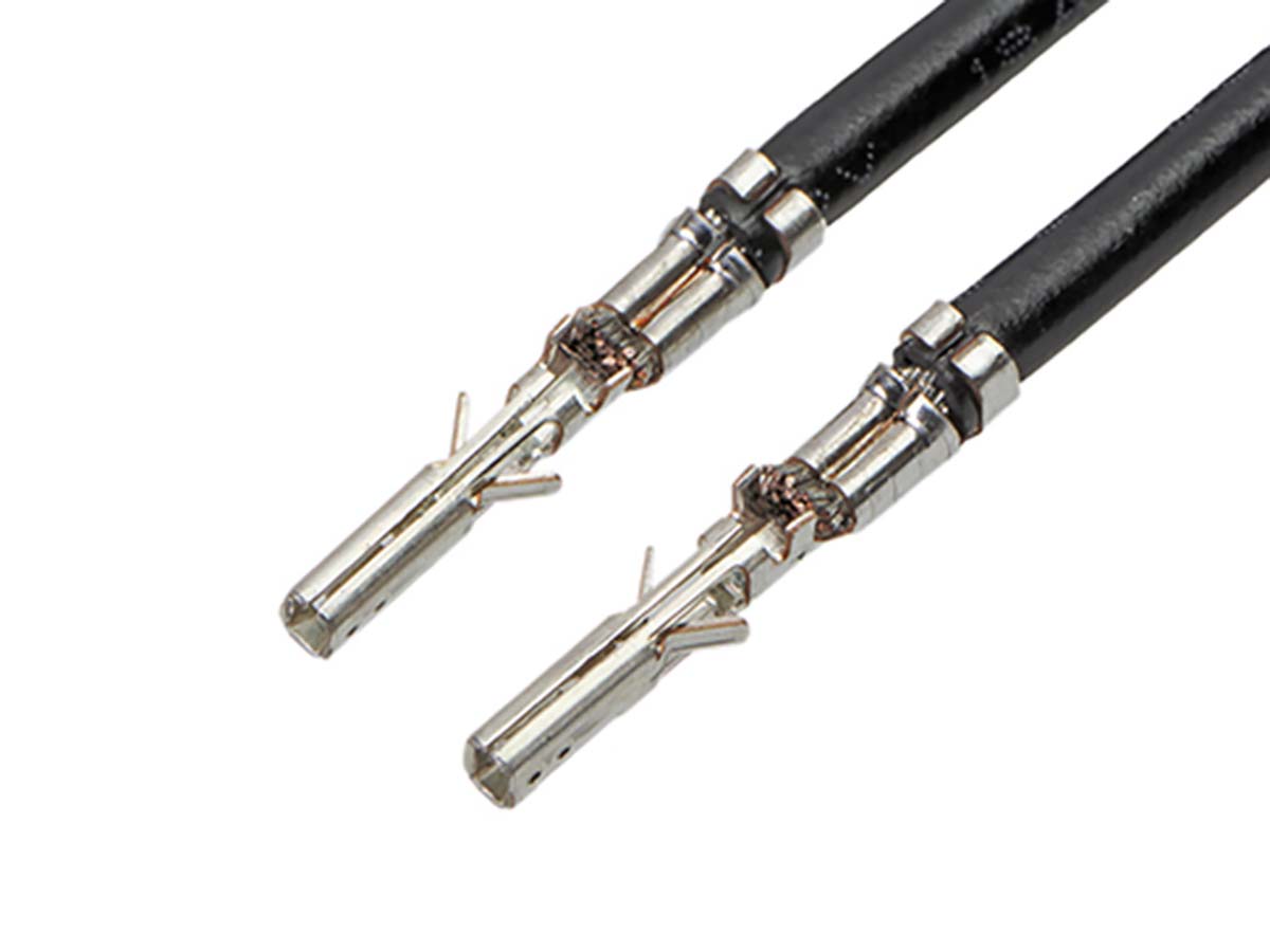 Molex Female Micro-Fit 3.0 to Female Micro-Fit 3.0 Crimped Wire, 300mm, 18AWG, Black