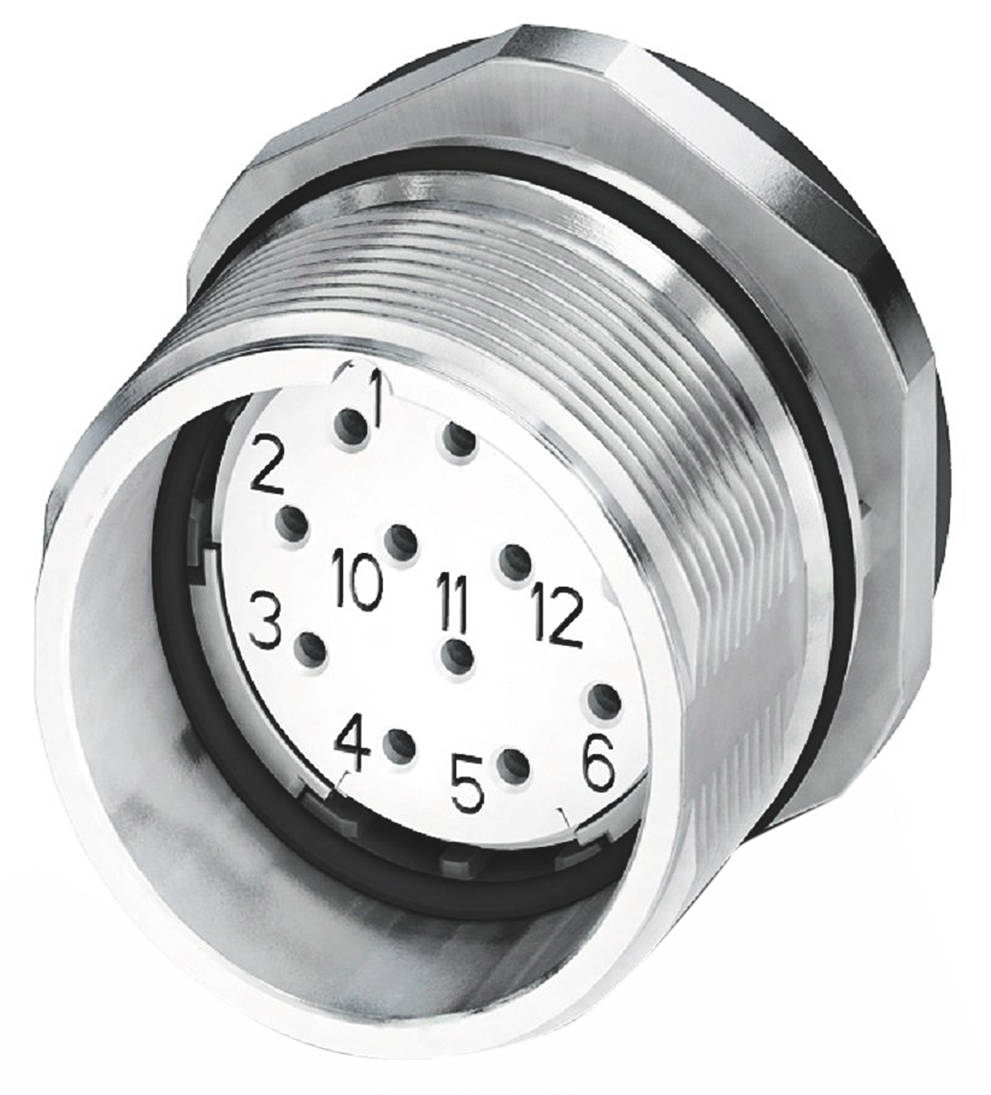 Phoenix Contact Circular Connector, 16 Contacts, Bulkhead Mount, M23 Connector, Socket, Female, IP67, CA Series