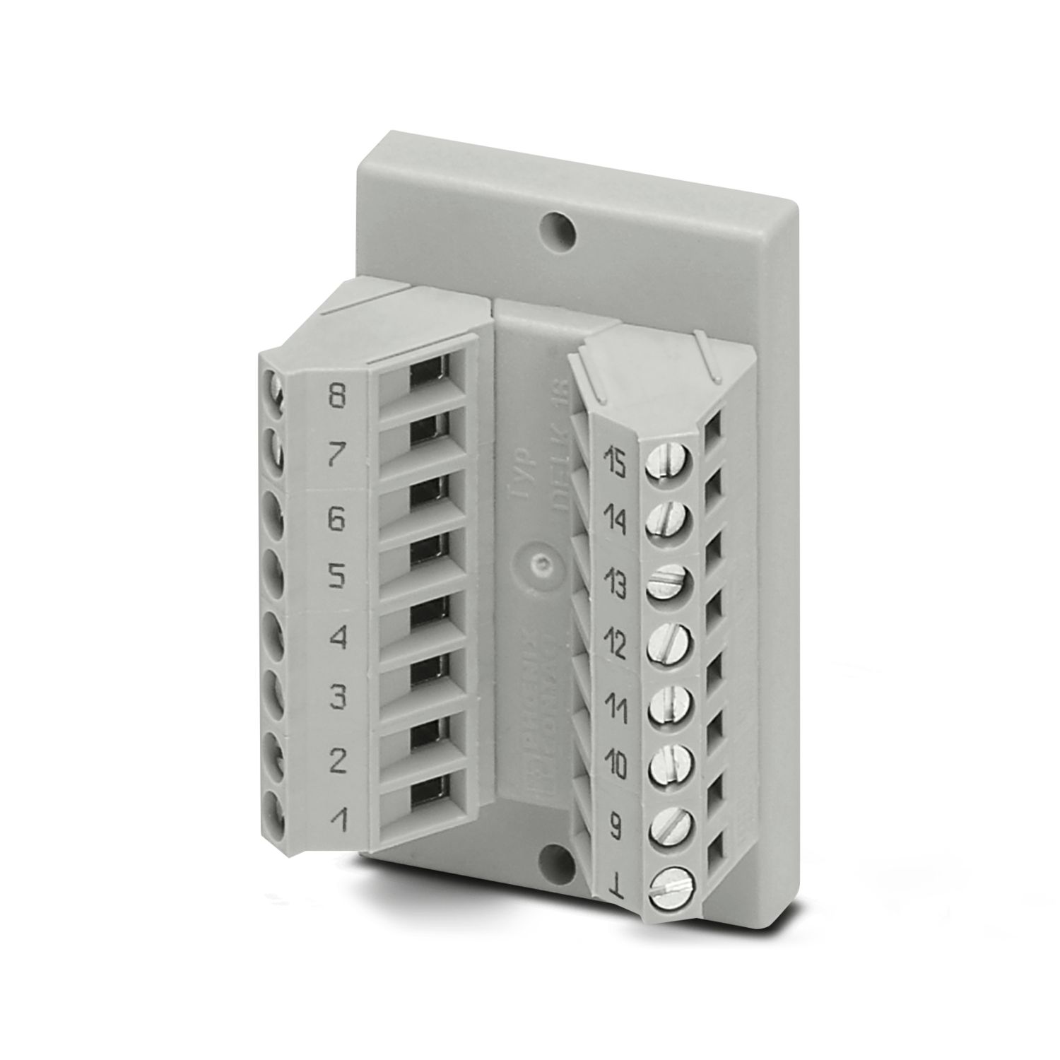 Phoenix Contact VARIOFACE Series 15-Contact Female Interface Module, D-sub Connector, Rear Mount, 2.5A