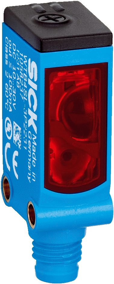 Sick Background Suppression Photoelectric Sensor, Block Sensor, 25 mm → 300 mm Detection Range