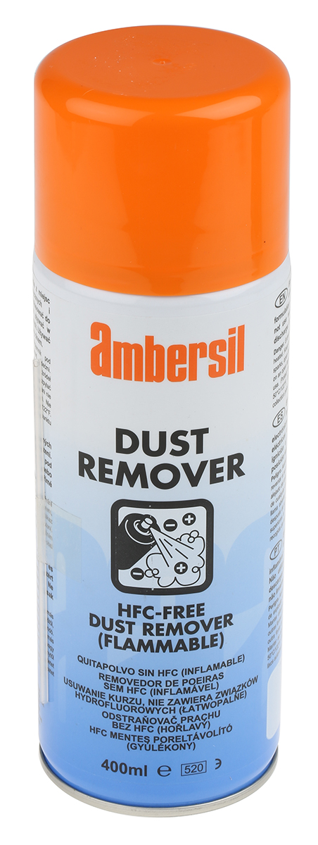 Ambersil 32504-AB High Powered Dust Remover Air Duster, 400 ml, Flammable