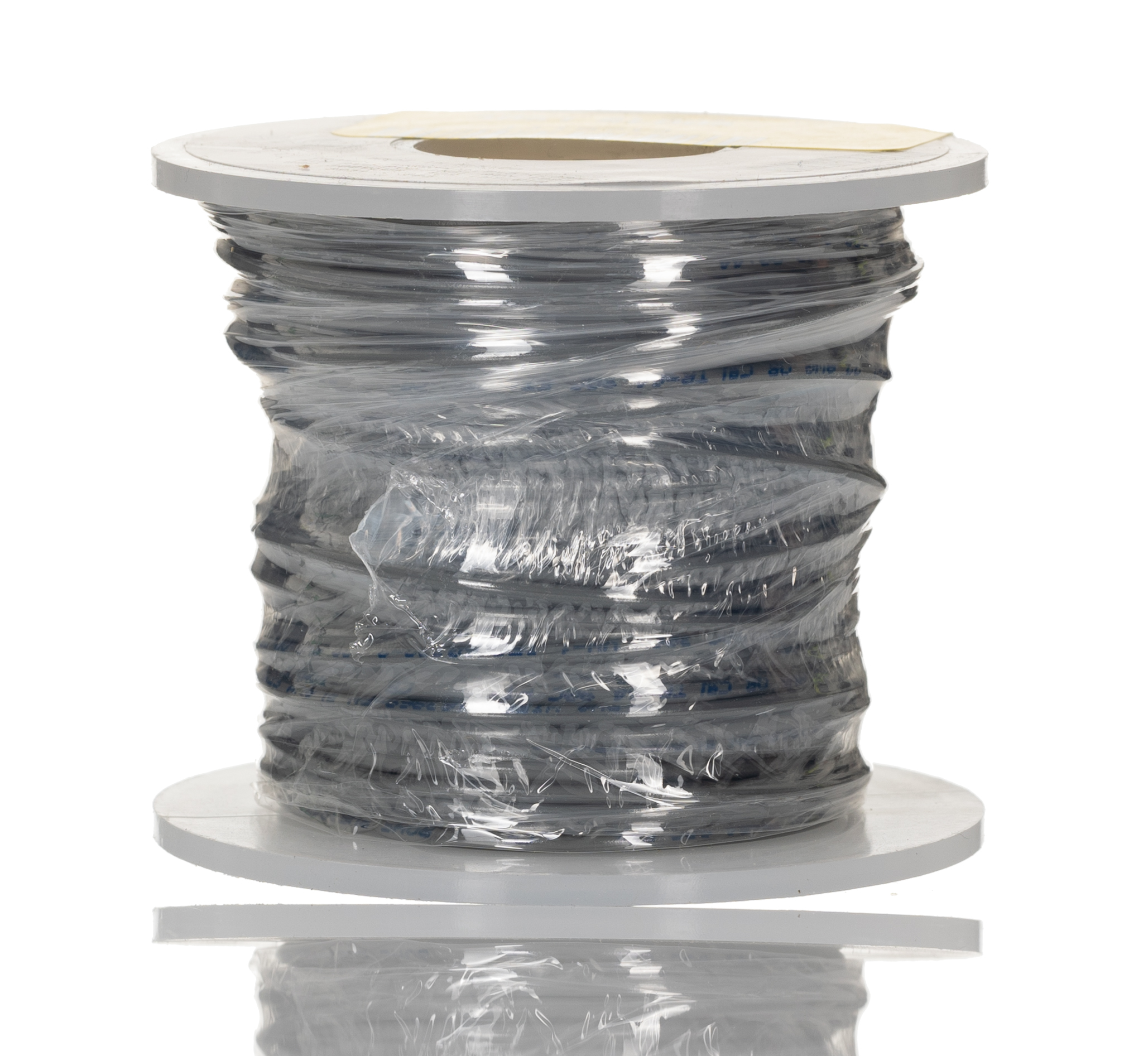 Alpha Wire Hook-up Wire PVC Series Grey 0.35 mm² Hook Up Wire, 22 AWG, 7/0.25 mm, 30m, PVC Insulation, 3051 SL005