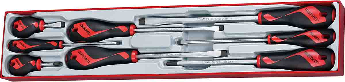 Teng Tools TTX918N Screwdriver Set, 8-Piece