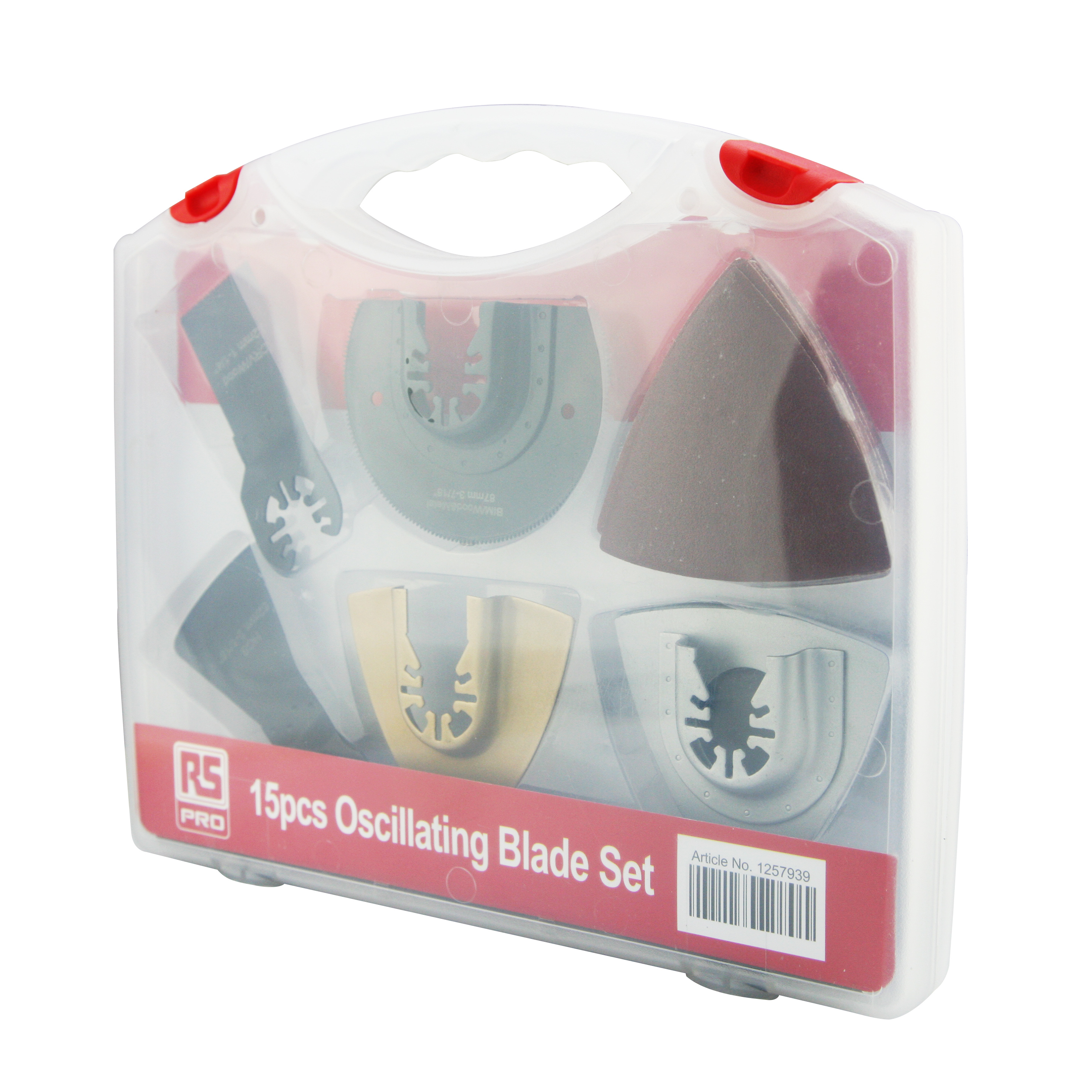 RS PRO Oscillating Blade Set for use with Multi-Cutter