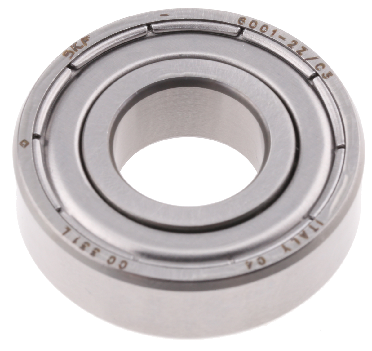 SKF 6001-2Z/C3 1 Row Ball Bearing - 12 mm ID, 28 mm OD