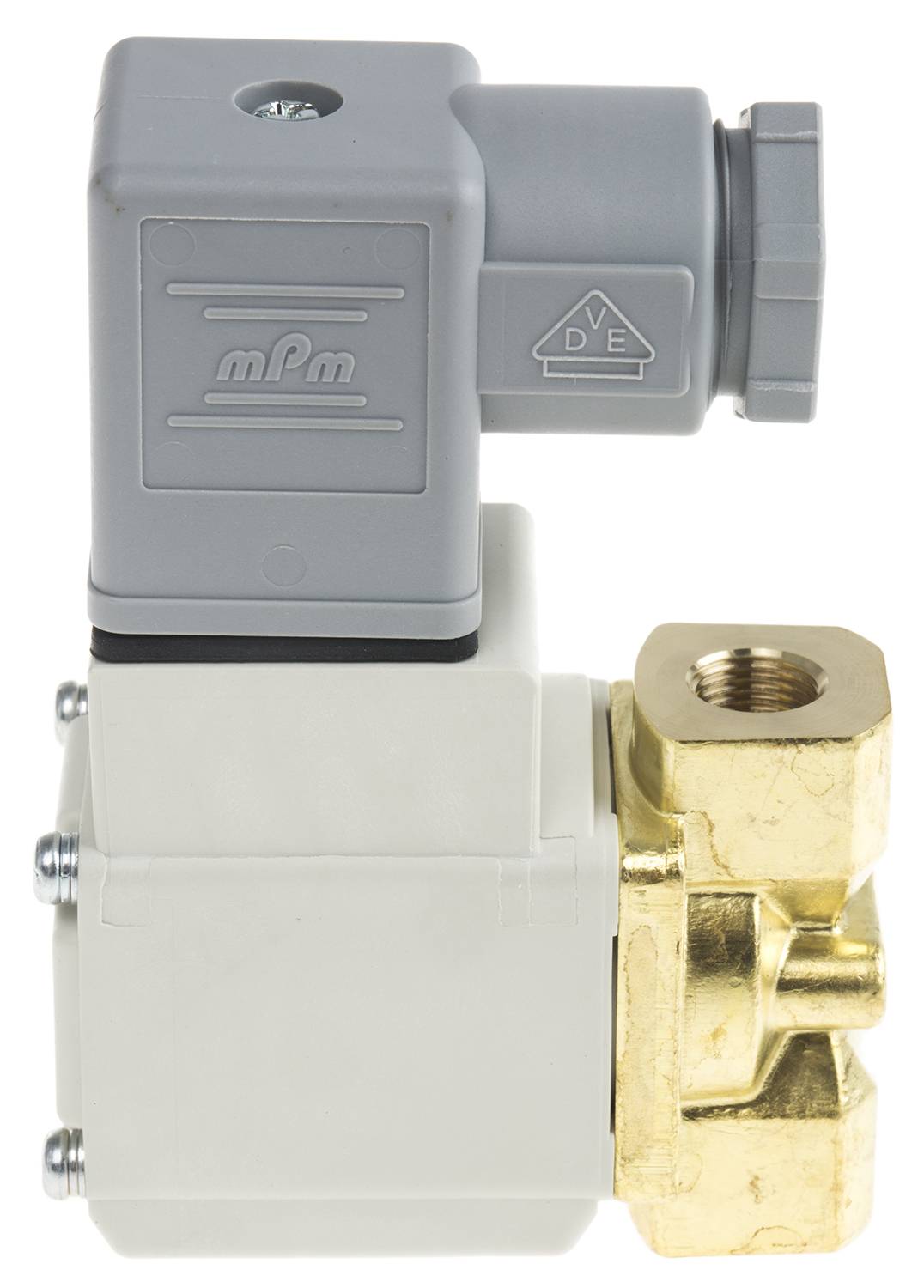 SMC 2/2 Pneumatic Solenoid Valve - Solenoid/Spring G 1/8 VX21 Series 24V dc