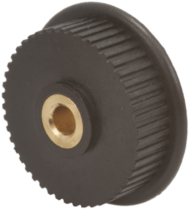 RS PRO Timing Belt Pulley, Brass, Glass Filled PC 6mm Belt Width x 2mm Pitch, 60 Tooth