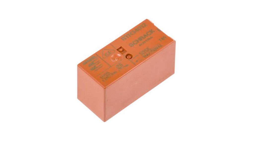TE Connectivity RT Series Electromechanical Interface Relay, PCB Mount, 48V dc Coil, SPST, 1-Pole, 16A Load