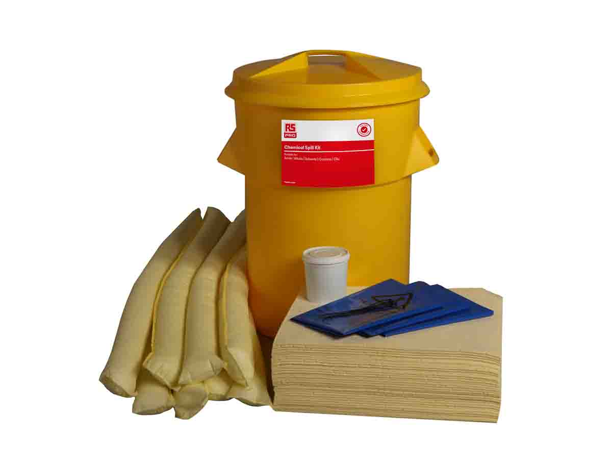 RS PRO 84L Chemical Spill Kit