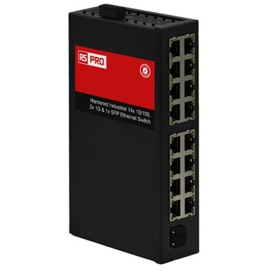 RS PRO RS-7717, Unmanaged 16 Port Industrial Ethernet Switch