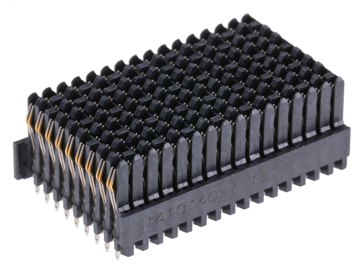 TE Connectivity, MULTIGIG RT 2 1.8mm Pitch VITA 46 Centre Backplane Connector, Female, Straight, 16 Column, 9 Row, 144