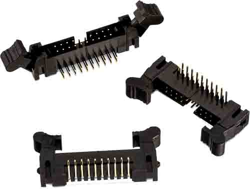 Wurth Elektronik WR-BHD Series Right Angle Through Hole PCB Header, 34 Contact(s), 2 mm Pitch, 2 Row