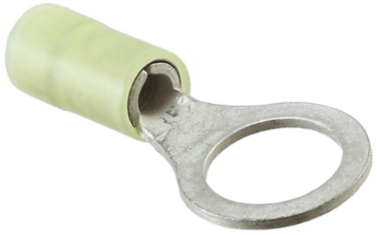 Molex, Avikrimp Insulated Ring Terminal, M10 Stud Size, 2.5mm² to 6mm² Wire Size
