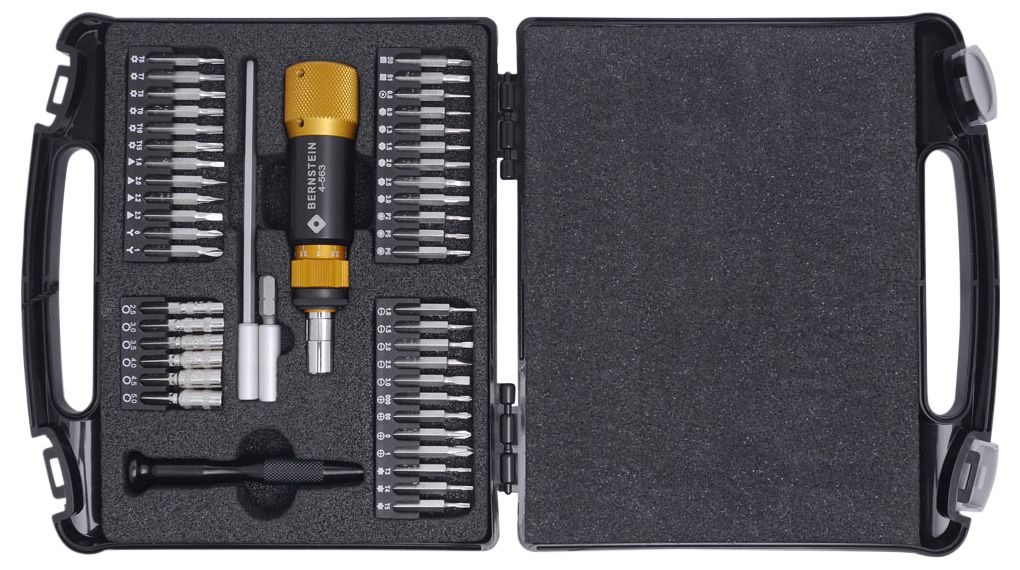 Bernstein Screwdriver Bit Set 46 Pieces, Slotted