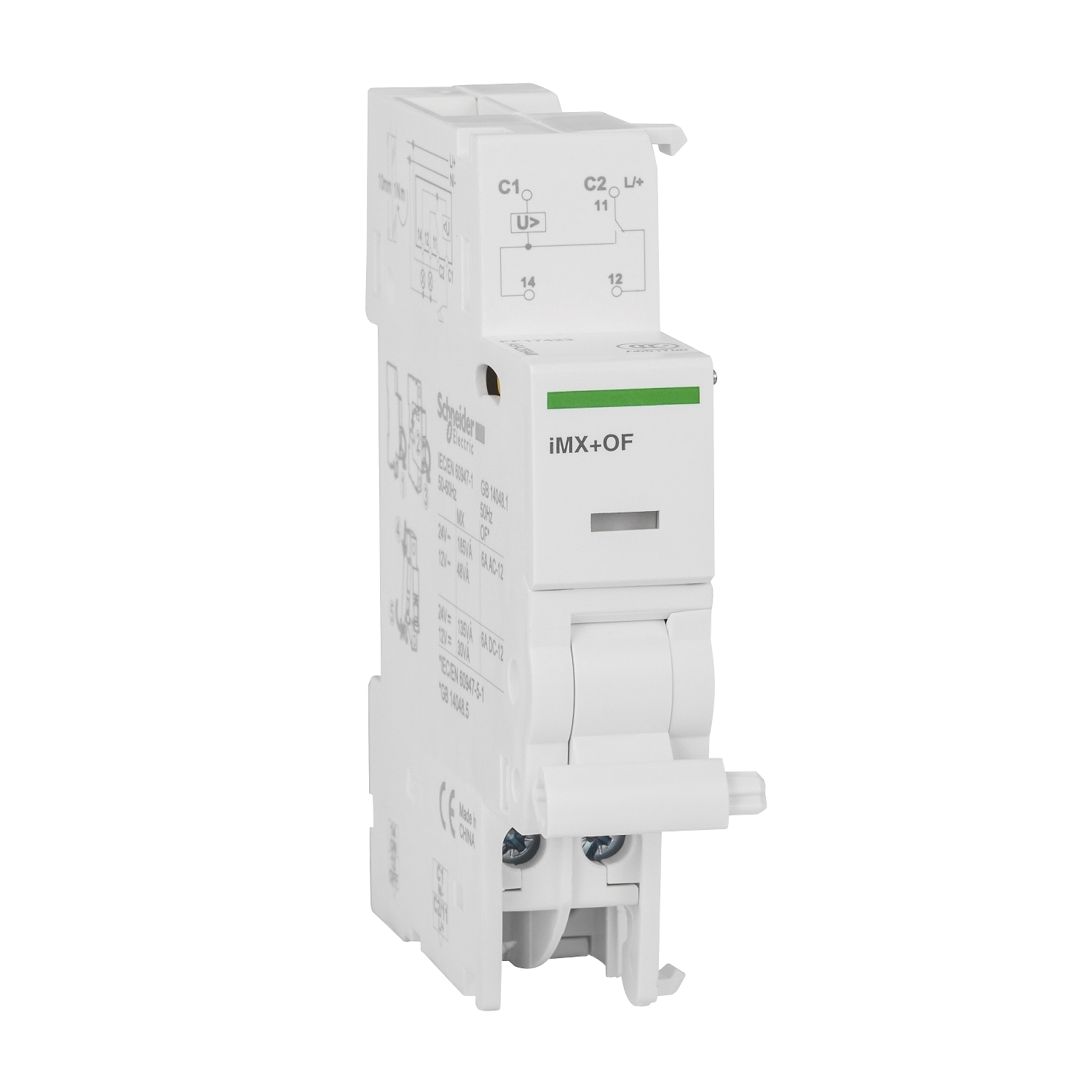 Schneider Electric 12 → 24V ac/dc Shunt Trip Circuit Trip for use with ARA, ic60 MCB, IDPN Vigi, ild Double