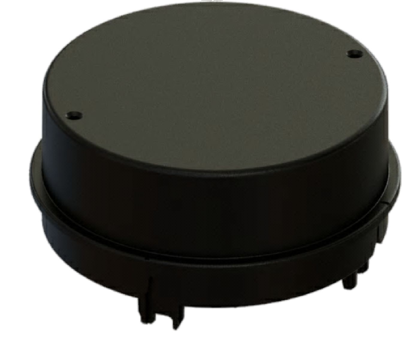 Flexicon Circular Lid, Conduit Box Lid, Nylon 6, Black
