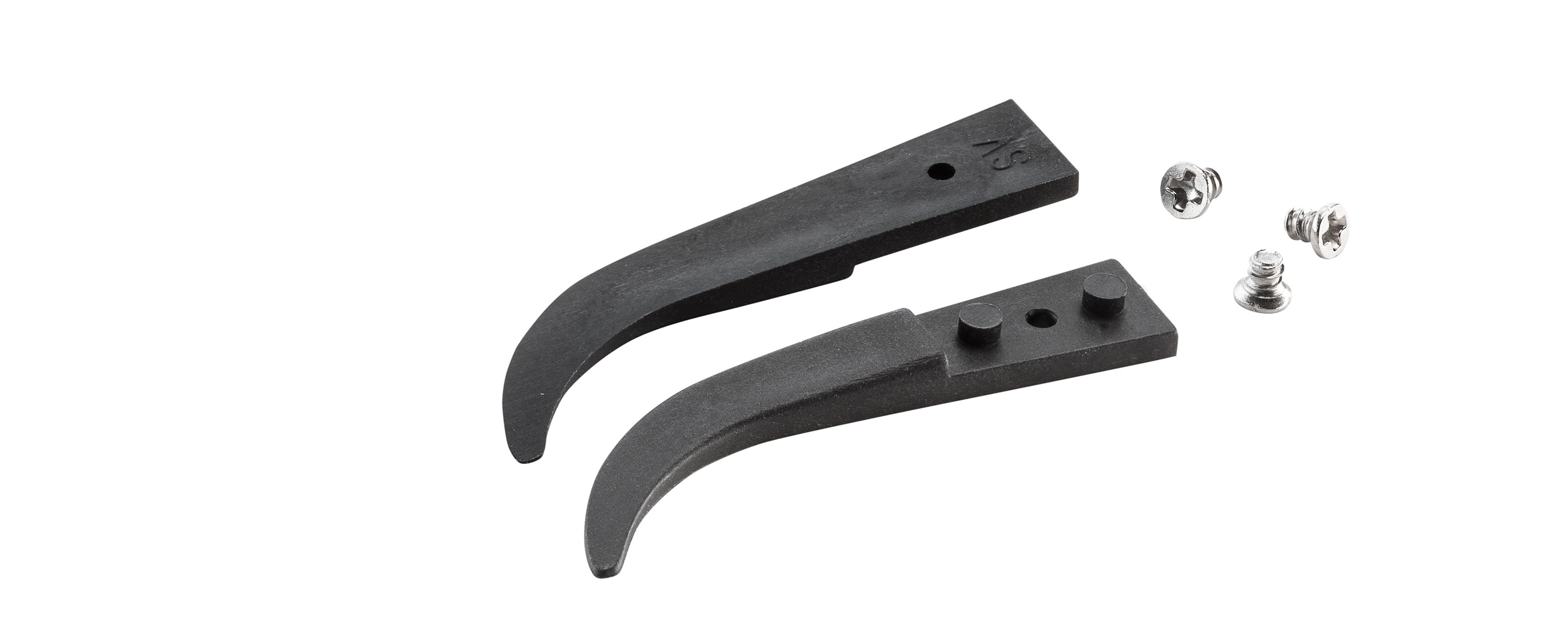 ideal-tek 40 mm, PVDF, Curved, ESD Tweezers