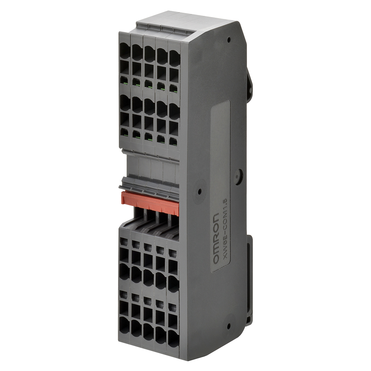 Omron XW6T-COM2.5X40RD XW6T Series Red, 0.14 → 2.5mm², Screw Termination