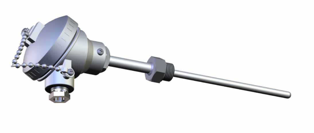 RS PRO Type K Thermocouple 265mm Length, 8mm Diameter → +800°C