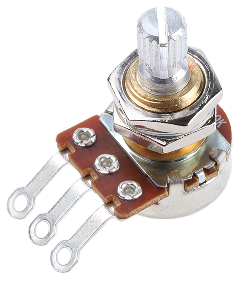 Bourns PDB181-GTR 500kΩ Rotary Potentiometer 1-Gang Panel Mount, PDB181-GTR01-504A2